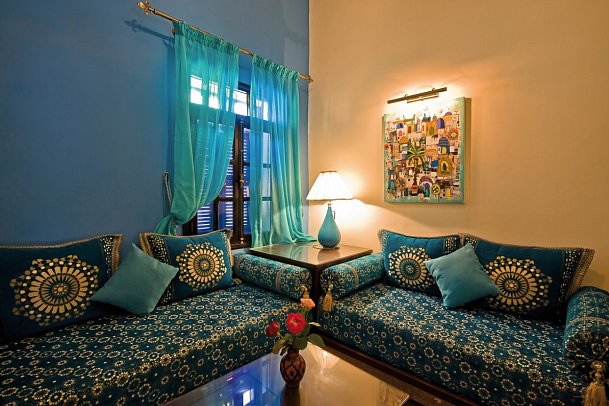 Riad Maison Du Sud - Wohnbeispiel Doppelzimmer (Zimmercodierung DB1)