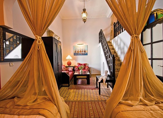 Riad Maison Du Sud - Wohnbeispiel Familienzimmer (Zimmercodierung FB1)