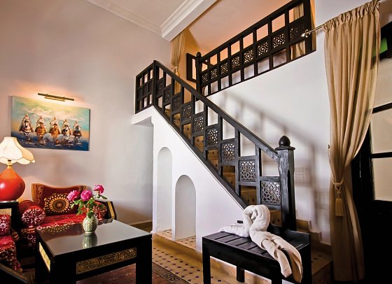 Riad Maison Du Sud - Wohnbeispiel Familienzimmer (Zimmercodierung FB1)