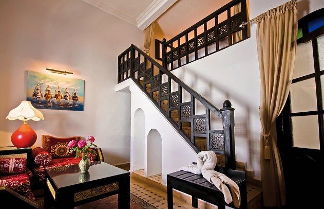 Riad Maison Du Sud - Wohnbeispiel Familienzimmer (Zimmercodierung FB1)