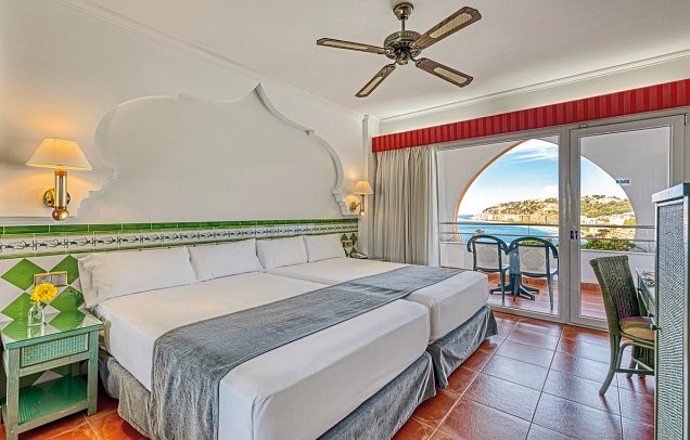 Playacálida Hotel - Wohnbeispiel Doppelzimmer Meerblick (Zimmercodierung D1M)