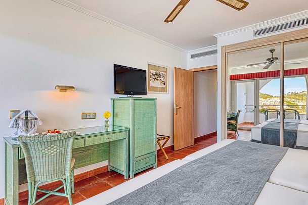 Playacálida Hotel - Wohnbeispiel Doppelzimmer Meerblick (Zimmercodierung D1M)