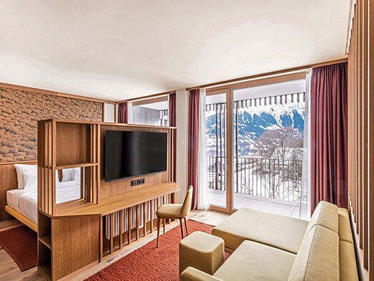 Falkensteiner Hotel Montafon - Wohnbeispiel Suite Familie (Zimmercodierung WI1)