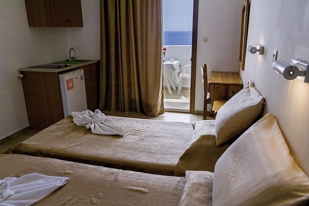 Krinos - Wohnbeispiel Studio Meerblick (Zimmercodierung SBM)