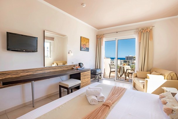 Nereides - Wohnbeispiel Doppelzimmer (Zimmercodierung DB1)