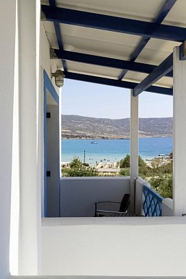 Votsalakia Beach - Wohnbeispiel Doppelzimmer seitl. Meerblick (Zimmercodierung DBN)