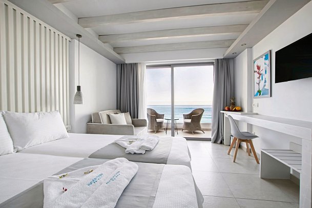 Konstantinos Palace - Wohnbsp. Doppelzimmer Superior Meerblick (Zimmercodierung DSM)