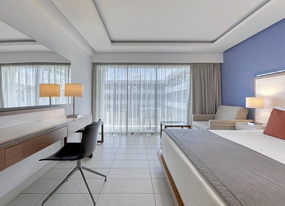 Alimounda Mare - Wohnbeispiel Doppelzimmer seitl. Meerblick (Zimmercodierung DBN)