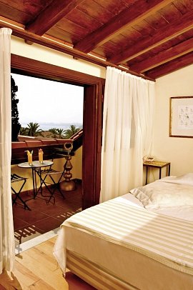 Alp Pasa Charme - Wohnbeispiel Doppelzimmer Deluxe seitl. Meerblick