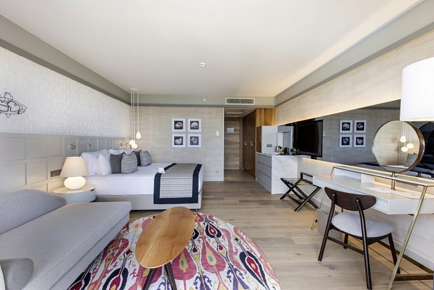 Acanthus & Cennet Barut Collection - Wohnbeispiel Doppelzimmer Superior seitl. Meerblick (Zimmercodierungen DSN & DCN)