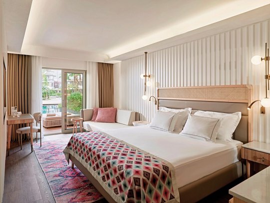 Lara Barut Collection - Wohnbeispiel Deluxe Lagoon Zimmer Swim up (Zimmercodierung DD3)