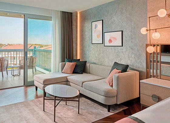 Lara Barut Collection - Wohnbeispiel Penthouse Suite Türkisches Bad und Jacuzzi (Zimmercodierung WB1)