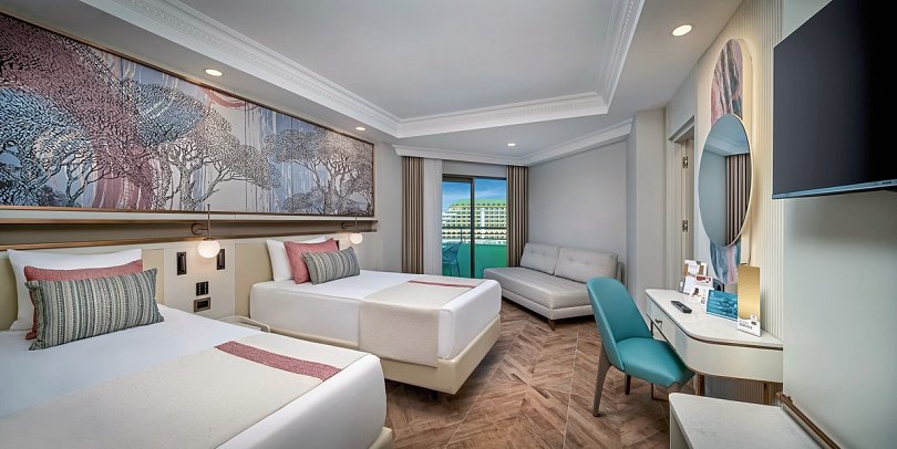 Delphin Palace - Wohnbeispiel Familienzimmer (Zimmercodierung FBN)