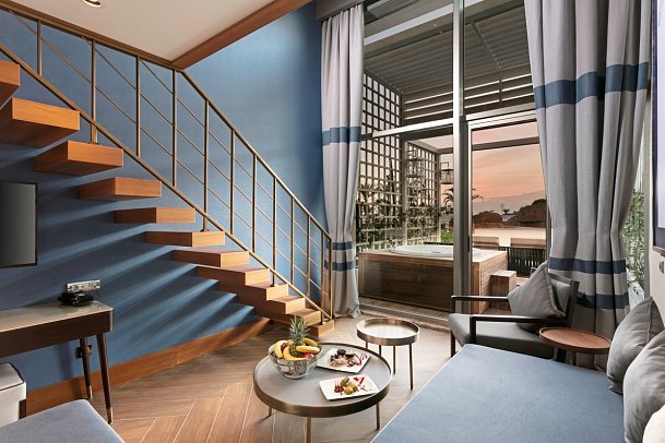 Titanic Deluxe Lara - Wohnbeispiel Maisonette (Zimmercodierung MBG)