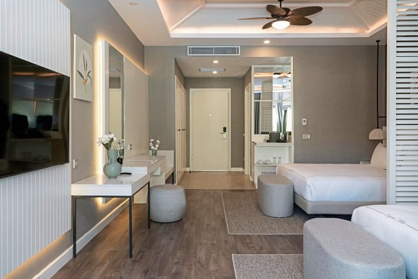 Royal Wings Hotel - Wohnbeispiel Standard Lagoon Suite (Zimmercodierung WBQ)