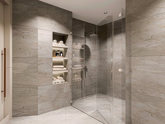 Nirvana Cosmopolitan - Beispiel Bad Junior Suite (Zimmercodierung JB1)