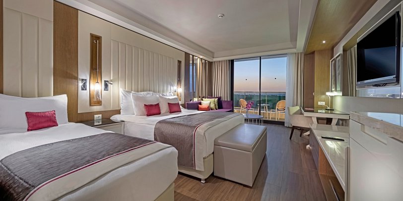 Trendy Lara - Wohnbeispiel Doppelzimmer Landblick (Zimmercodierungen DBL & DCL)