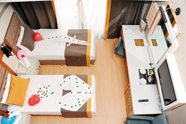 Saturn Palace - Wohnbeispiel Maisonette (Zimmercodierung MB1)