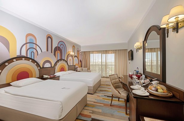 Megasaray Westbeach Antalya - Wohnbeispiel Familienzimmer (Zimmercodierungen FB1 & FB2)