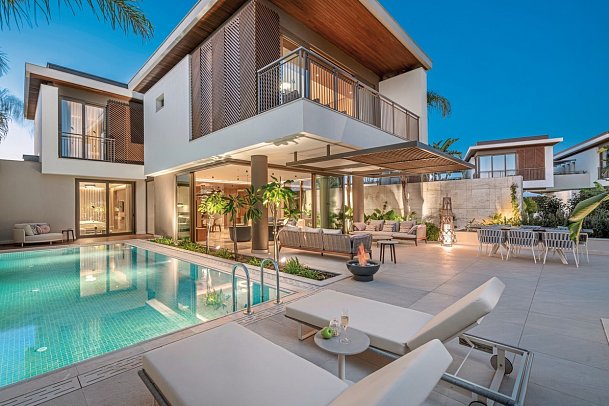 Bayou Villas Lara Antalya - Wohnbeispiel Bayou Villa 3 Schlafzimmer 3 Badezimmer (Zimmercodierung VB3)