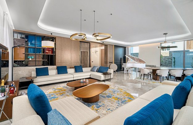 Bayou Villas Lara Antalya - Wohnbeispiel Bayou Villa 4 Schlafzimmer 4 Badezimmer (Zimmercodierung VB4)