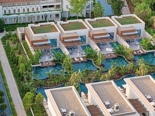 Bayou Villas Lara Antalya - Wohnbeispiel Bayou Villa 1 Schlafzimmer 2 Badezimmer