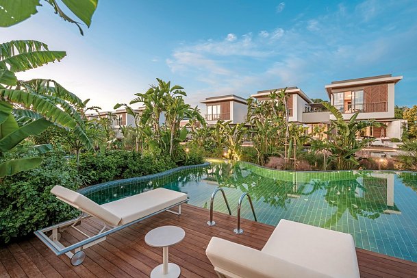 Bayou Villas Lara Antalya - Wohnbeispiel Bayou Villa 1 Schlafzimmer 2 Badezimmer (Zimmercodierung VB1)