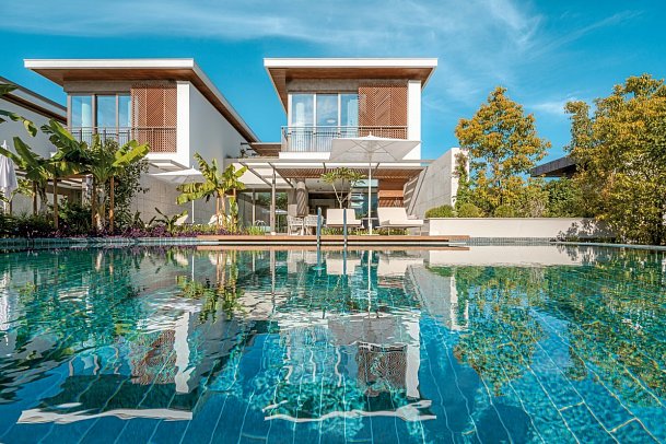 Bayou Villas Lara Antalya - Wohnbeispiel Bayou Villa 2 Schlafzimmer 2 Badezimmer (Zimmercodierung VB2)