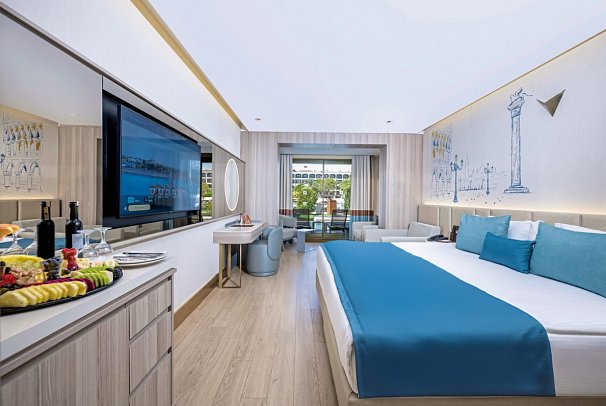 Ducale Lara - Wohnbeispiel Doppelzimmer Swim Up (Zimmercodierung D1Q)