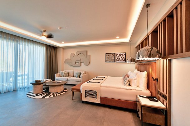 Ethno Belek - Wohnbeispiel Doppelzimmer Superior Jacuzzi Meerblick