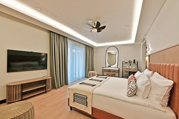 Ethno Belek - Wohnbeispiel Corner Familiensuite (Zimmercodierung WI2)