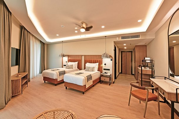 Ethno Belek - Wohnbeispiel Corner Familiensuite (Zimmercodierung WI2)