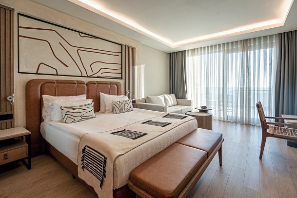 Ethno Belek - Wohnbeispiel Familiensuite Erdgeschoss (Zimmercodierung WI7)