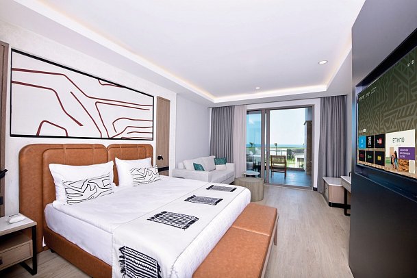 Ethno Belek - Wohnbeispiel Familiensuite Meerblick (Zimmercodierung WIM)