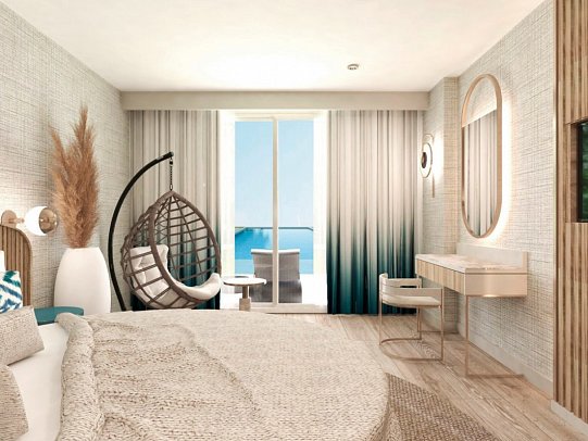 Belek Beach Resort - Wohnbeispiel Doppelzimmer Swim up (Zimmercodierung DBQ)