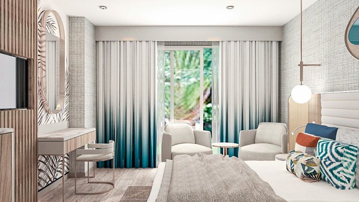 Belek Beach Resort - Wohnbeispiel Familienzimmer (Zimmercodierung FF1)