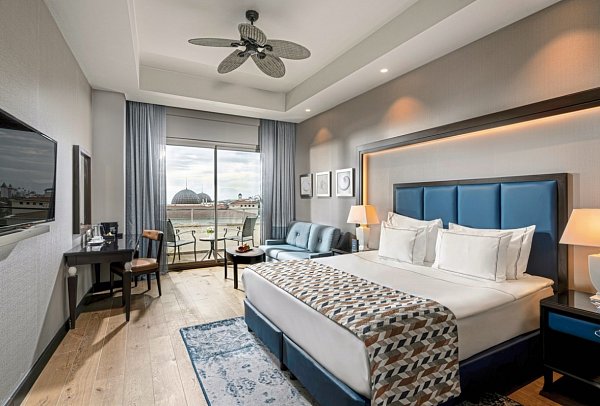 Kaya Palazzo Golf Resort - Wohnbeispiel Doppelzimmer Superior Meerblick (Zimmercodierung DSM)