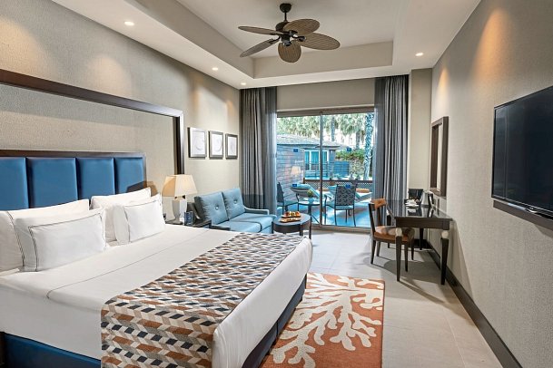 Kaya Palazzo Golf Resort - Wohnbeispiel Doppelzimmer Superior Swim-Up (Zimmercodierung DSQ)