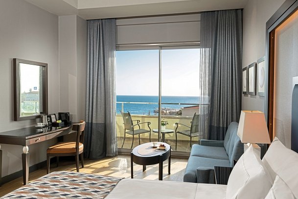 Kaya Palazzo Golf Resort - Wohnbeispiel Doppelzimmer Superior Meerblick (Zimmercodierung DSM)