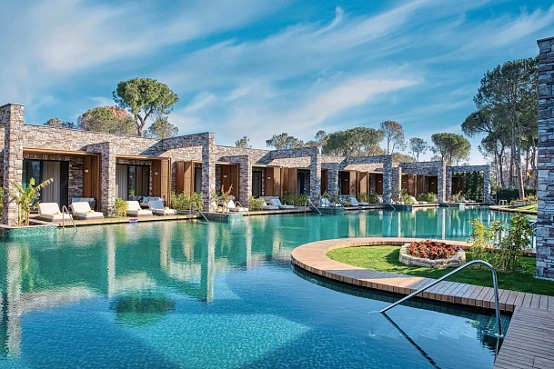 Kaya Palazzo Golf Resort - Wohnbeispiel Suite Lagoon Luxury (Zimmercodierung WU1)