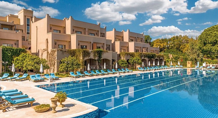 Spice Hotel & Spa - Wohnbeispiel Doppelzimmer Swim Up Nebengebäude (Zimmercodierung U1Q)