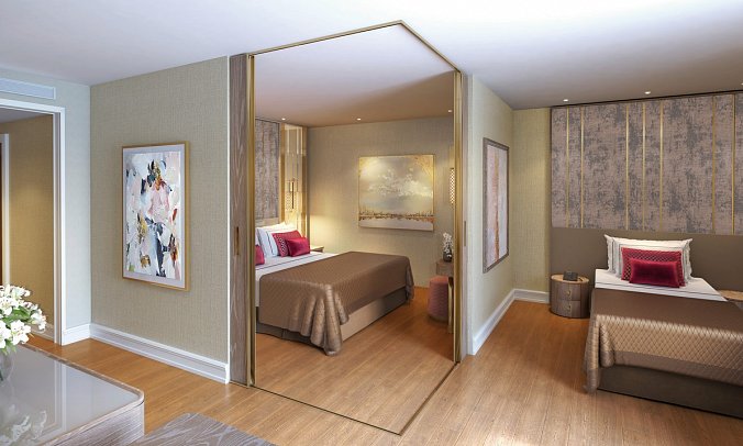 Ela Excellence Resort - Wohnbeispiel Familienzimmer Corner