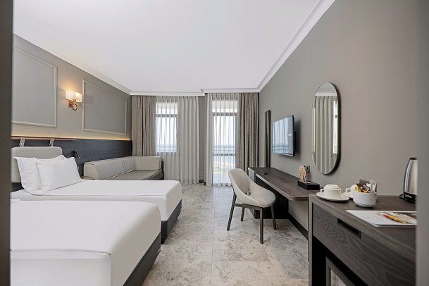 Adora Hotel & Resort - Wohnbeispiel Doppelzimmer Meerblick (Zimmercodierung DBM)