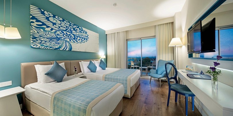 Seashell Resort & Spa - Wohnbeispiel Doppelzimmer Meerblick (Zimmercodierungen DBM & DCM)
