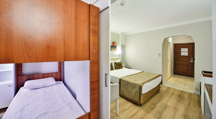 Linda Resort - Wohnbeispiel Doppelzimmer Large Etagenbett