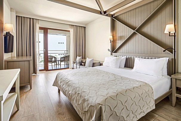 Voyage Sorgun - Wohnbeispiel Doppelzimmer Meerblick (Zimmercodierungen DBM & DCM)