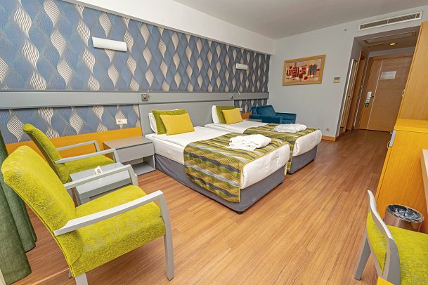 Sunis Hotel Kumköy Beach Resort - Wohnbeispiel Doppelzimmer Economy Haupthaus (Zimmercodierung DEU)