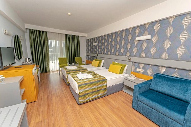 Sunis Hotel Kumköy Beach Resort - Wohnbeispiel Doppelzimmer Haupthaus (Zimmercodierung DBU)