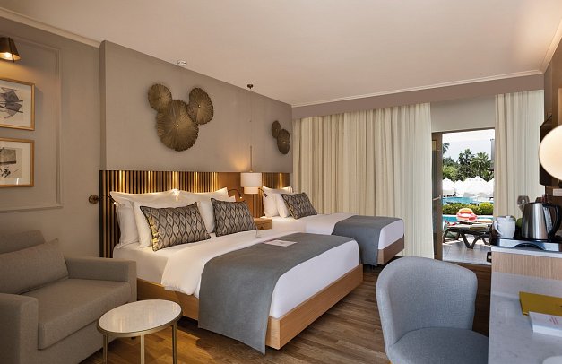 Barut Hemera - Wohnbeispiel Doppelzimmer Deluxe Swim-Up (Zimmercodierung DDQ)