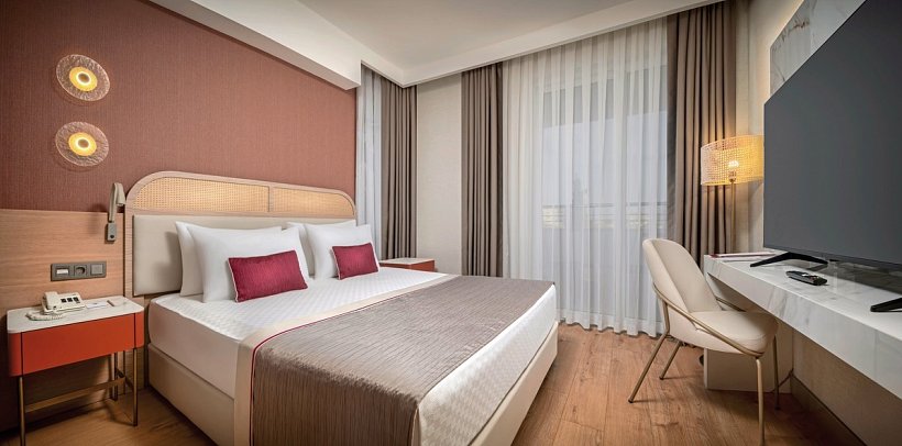 Trendy Palm Beach Adults only - Wohnbeispiel Suite Superior Nebengebäude Landblick (Zimmercodierung WS1)